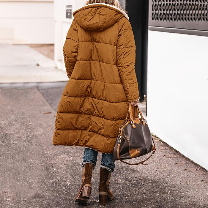 ぬいぐるみファーロングコート ファーコート レディース キルトロングコート ロングオーバーサイズコート 大きいサイズ 秋冬 【送料無料】