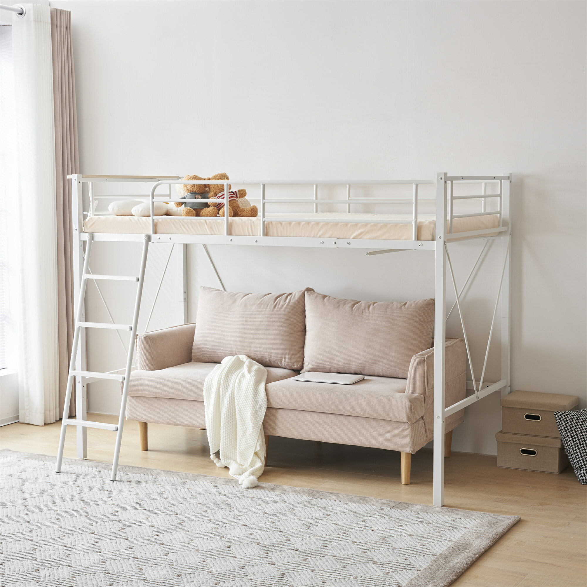 楽天市場】ロフトベッド 150cmの通販