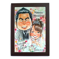 ウェディング似顔絵