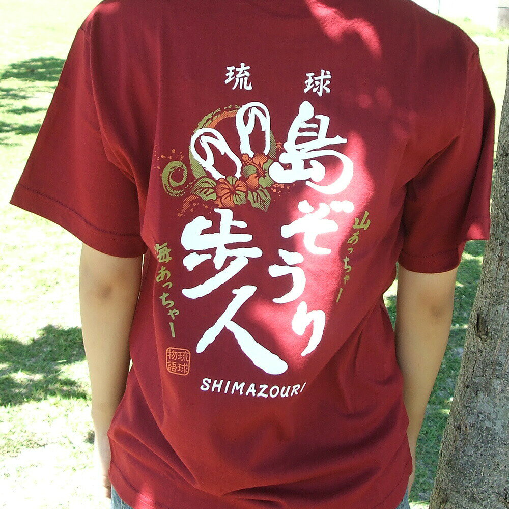 楽天市場】沖縄土産 送料無料（カラーレッド）（Tシャツ・カットソー