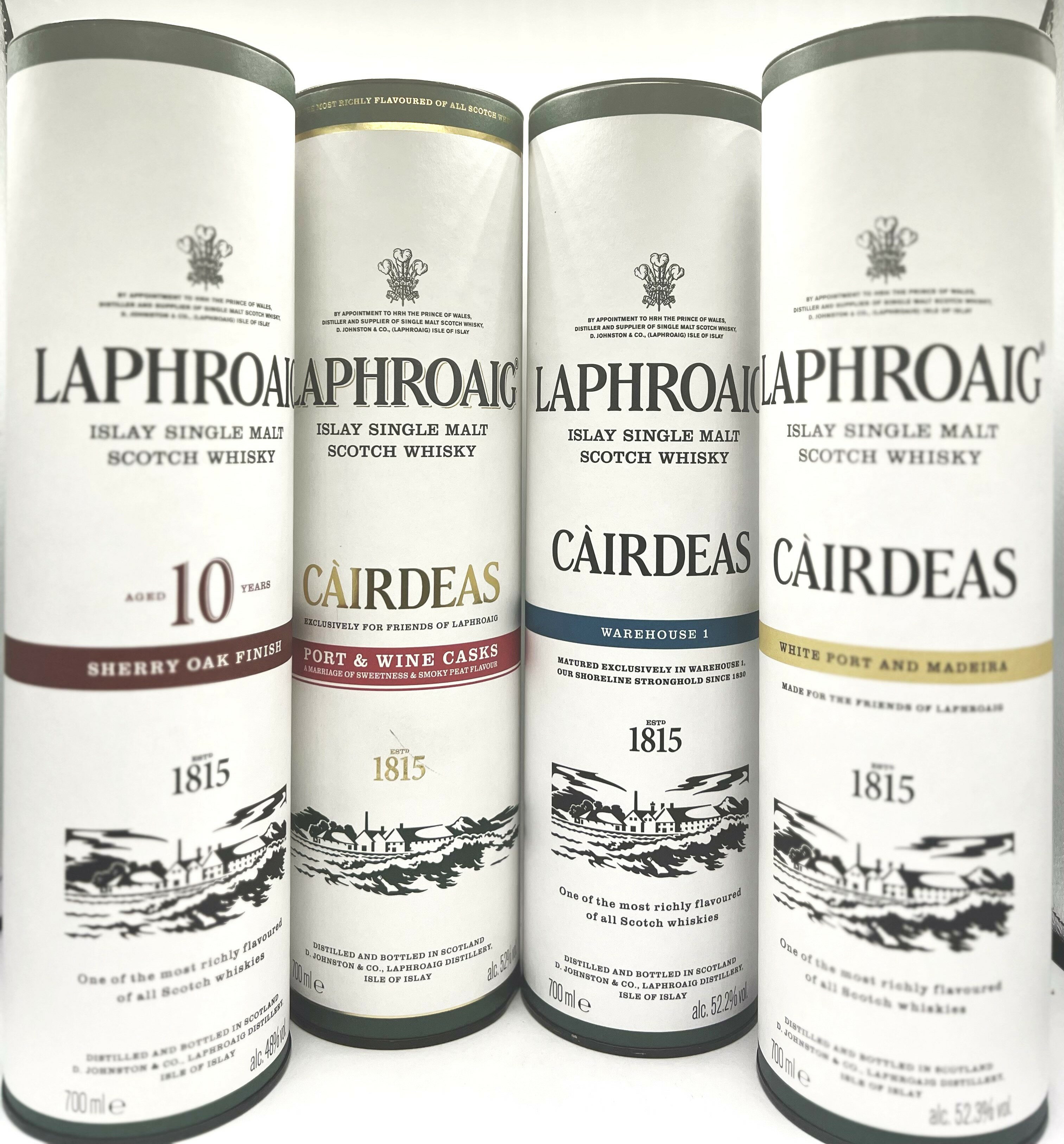 【30mlボトル×4】ラフロイグ蒸留所テイスティングセットウイスキー飲み比べ アイラモルトウイスキー シングルモルト ウイスキー ラフロイグ 10年 アイラモルト アイラウイスキー アイラ ウィスキー 飲み比べ セット 高級ウイスキー 小瓶 お試し 量り売り 30mlのサムネイル