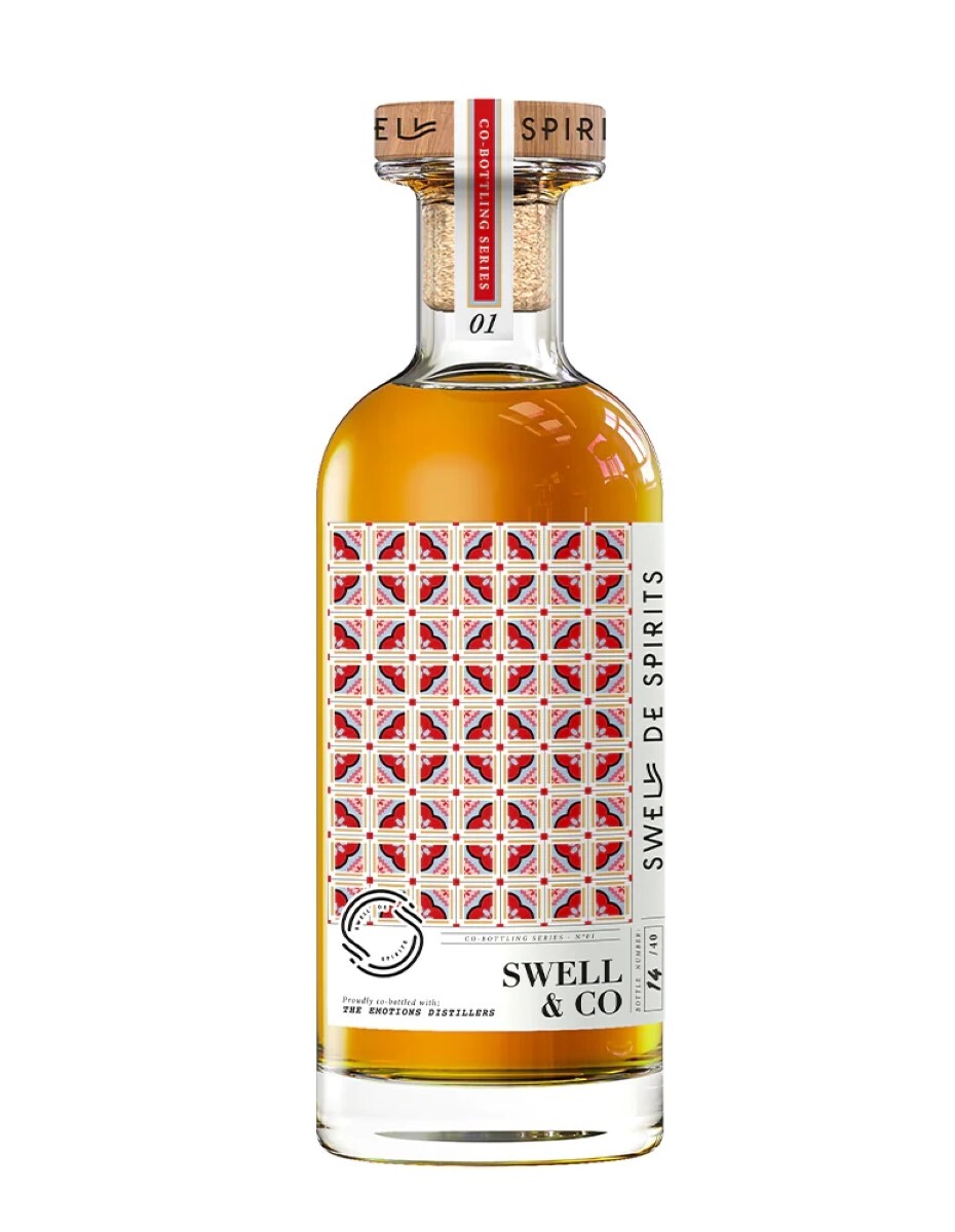 グロスペラン 1952【国内6本流通のみ】ファンボワ - Swell & Co Series #1 - Swell De Spirits500ml / 46.6％コニャック　ブランデー　1952年蒸留　フランス　69年熟成　世界40本のみ流通　ボトラーズ　カスクストレングス　Brut de fût