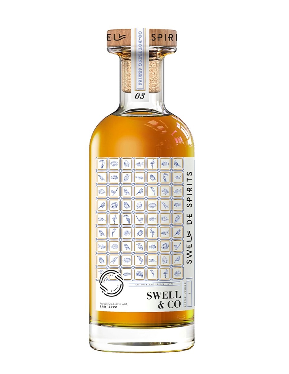 楽天Nightcap-Spiritsベリーズラム 2008【国内50本流通のみ】- Swell & Co Series #3 - Swell De Spirits500ml / 67.3％ラム　イギリス系　2008年蒸留　シングルカスク　14年熟成　ボトラーズ　カスクストレングス