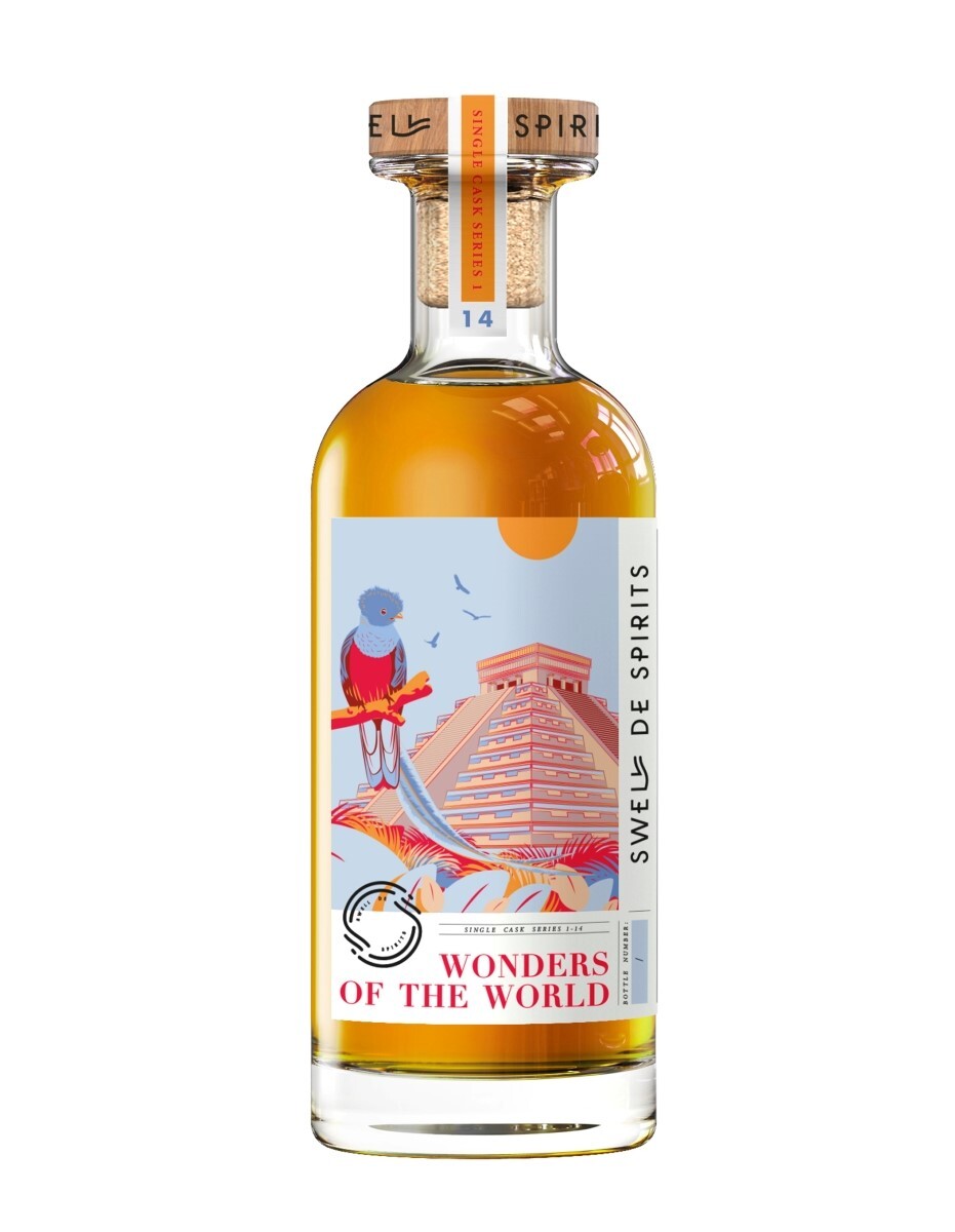 オーストラリアンラム 2012【国内50本流通のみ】- Wonders Series #14 - Swell De Spirits500ml / 66.9％ラム　オーストラリア　2012年蒸留　シングルカスク　10年熟成　ボトラーズ　カスクストレングス