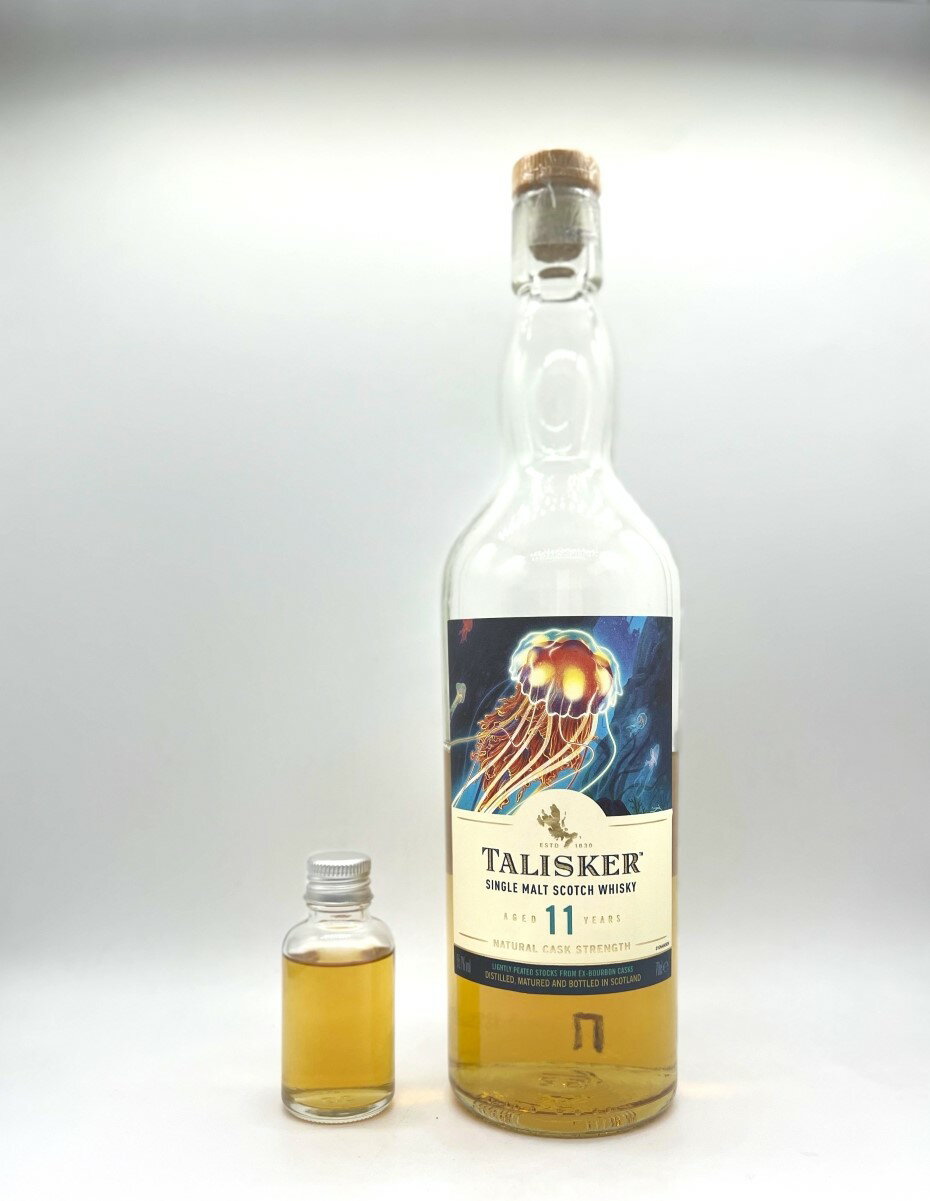 タリスカー11年 Diageo Special Releases 202230ml/55.1%タリスカー ディアジオ 2022 スペシャルリリース 小瓶 シングルモルト スコッチウイスキー アイランズ 詰替え 量り売り