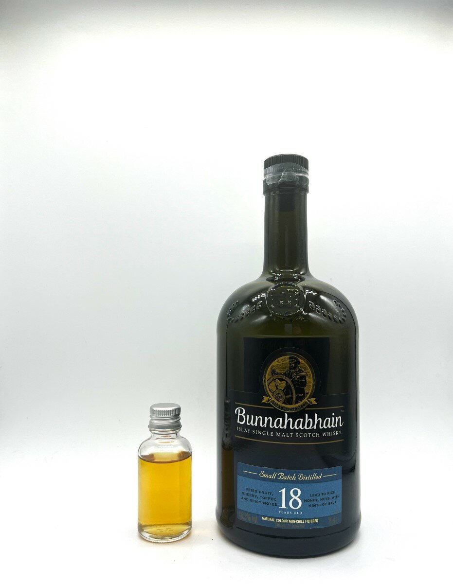 ブナハーブン 【30mlサンプル】ブナハーヴン18年Small Batch Distilled30ml/46.3%ブナハーブン ブナハーヴン 小瓶 シング