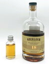 ABERLOUR 【30mlサンプル】アベラワー18年 旧ボトル30ml/43%アベラワー 小瓶 シングルモルト スコッチウイスキー スペイサイド　詰替え　量