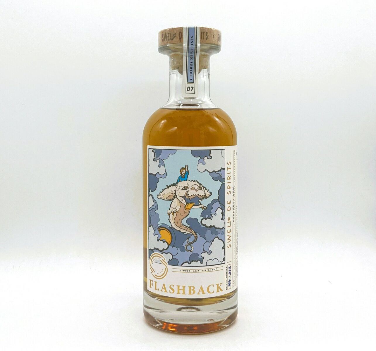 バルバドスラム WIRD 1996West Indies Rum DistilleryFlashback #7 - Swell De Spirits500ml / 61.9%バルバドス フォースクエア マウントゲイ 1996 年 ヴィンテージ 27年熟成 長期熟成ラム ボトラーズ カスクストレングス 日本では弊社を含め6店舗でしか取扱いの無いブランド ウエストインディーズラム蒸留所はOBの無い蒸留所です。プランテーションのリリースか、その他ボトラーズからのリリースでしか味わえないブランドです。同じバルバドス島にある、フォースクエアやマウントゲイと同じく、非常に高品質なラムを生産する蒸留所です。そちらの27年熟成原酒となります。香り：ゴムのようなファンク、バラの花束、ミルクチョコレートで覆われたヘーゼルナッツ、クリームと蜂蜜が入った非常にジューシーな桃、ハードフルーツキャンディー、ポップコーン、バニラファッジ、ブラックカラントジャムとレモンカードを添えたトーストブリオッシュ、そして新鮮なサテンシートと安定したフルの香り干し草。味わい ：ミントチョコレートチップアイスクリーム、バニラホワイトチョコレートファッジ、レモンタルト、シャンパン、干し草、アニスツイスト、クローブボールクローブ、甘草スティック、印刷されたばかりの雑誌の表紙、草の香りを伴う素晴らしいバターの香り。まるでエキゾチックなウイスキーです！フィニッシュ：バニラキャラメルとシナモンペストリーをスパイシーなホットチョコレートに浸した、程よいスパイシーな長さ。 5