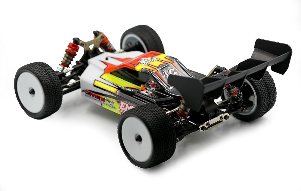 ナイトホークのLCRACING RCカー EMB-1 1/14 4WD バギーカー技適認証済み 組立済【宅急便】｜アングル3