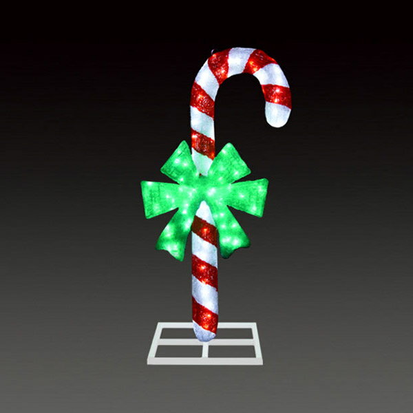 LEDクリスタルグロー キャンディースティック ACR-SWT-CS 組立式 連結不可 常時点灯 グロー色付き 防雨仕様 100V 【要在庫確認】