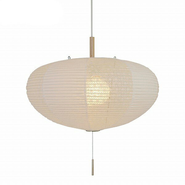 ペンダントライト揉み紙×麻葉白交換...