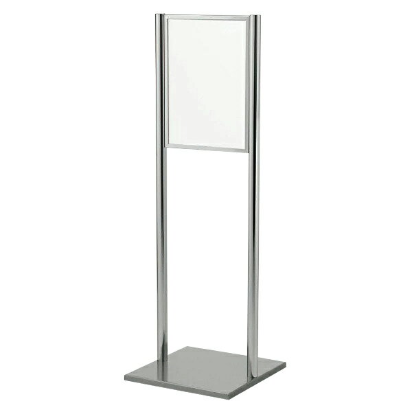 サインスタンド A3タテ 2704S 屋内用サインスタンド　個人宅配送不可　ステン(3)