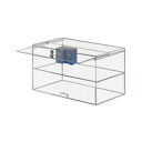 レジ用タバコケース2段(カギ付) TA-6 アクリル製品 【キャンセル不可】 トーメイ