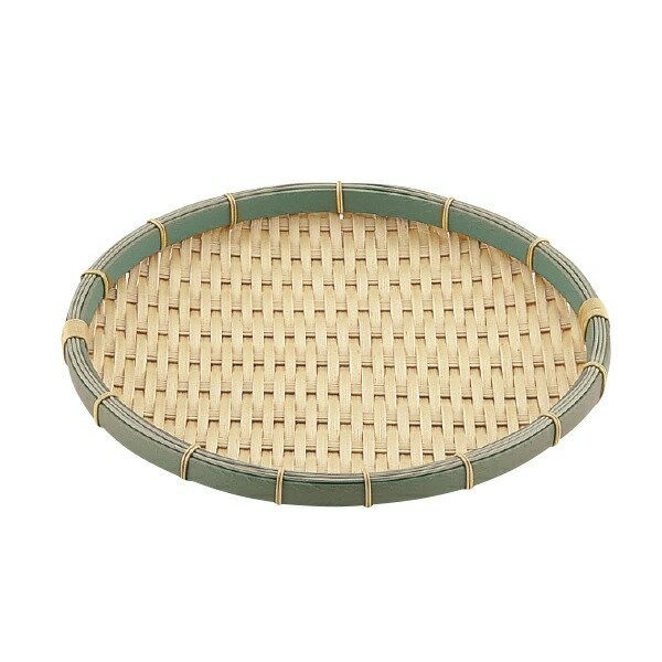 PPラタン 竹タイプ 丸型 浅ざる 36型 RT-360-BB 竹ざる