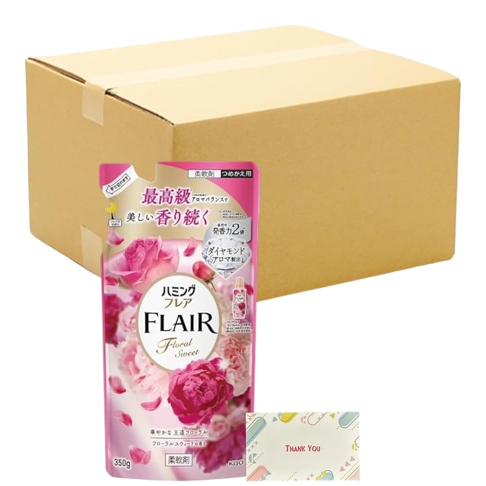 ハミングフレア フローラルスウィート 詰め替え 350ml + Kunutonnオリジナルロゴ入りeおまけ付