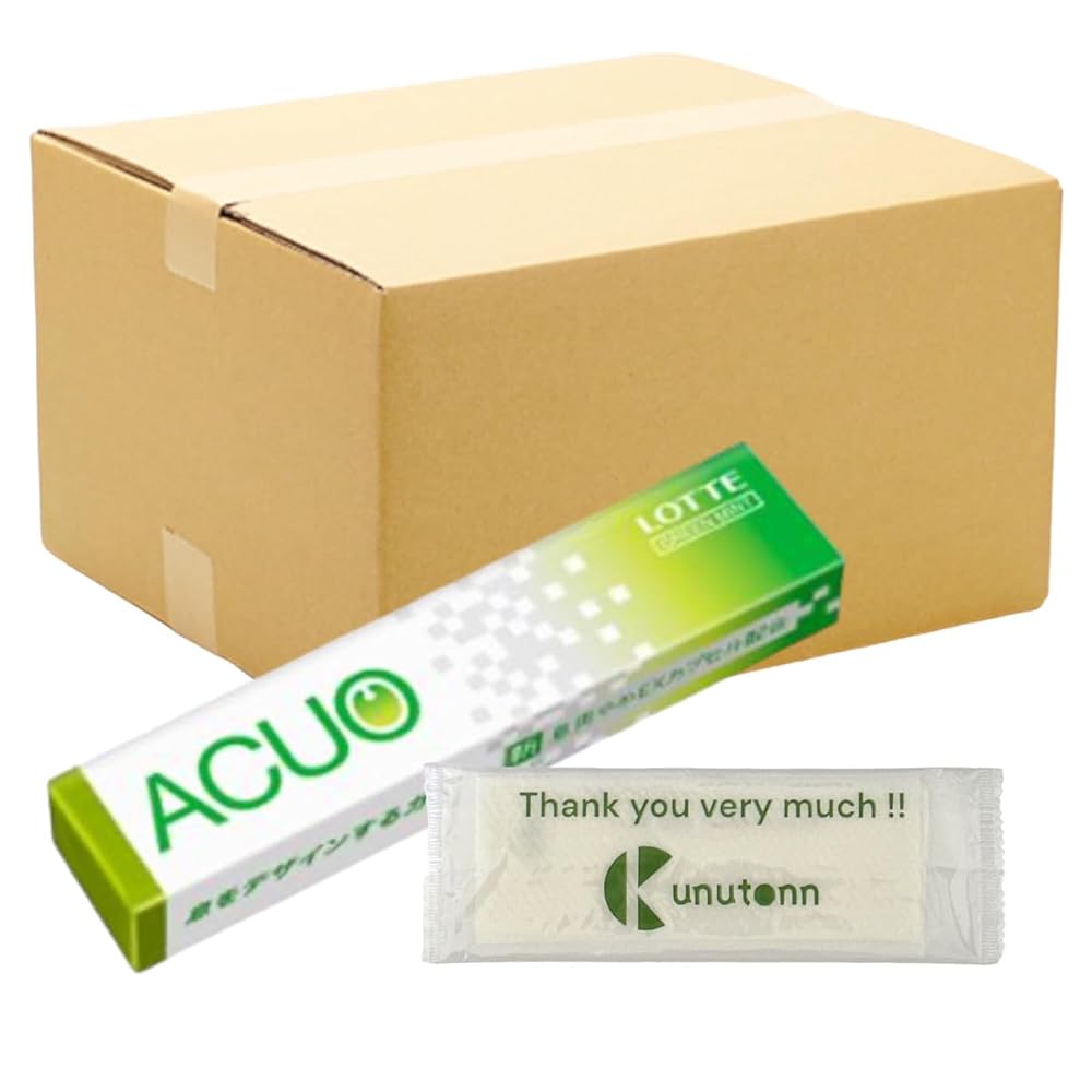【まとめ買い 20個セット】ロッテ ACUO アクオ グリーンミント 14粒 + Kunutonnオリジナルロゴ入りeおまけ付