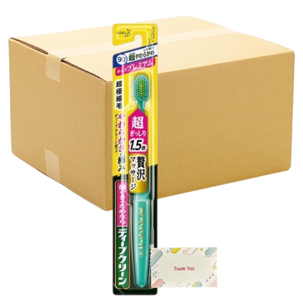 【まとめ買い 個セット】花王 ディープクリーン ハブラシ ぎっしりプレミアム 超やわらかめ + Kunutonn..