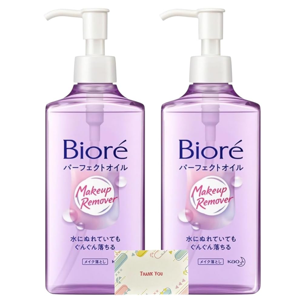 ビオレ メイク落とし パーフェクトオイル 230ml + Kunutonnオリジナルロゴ入りeおまけ付