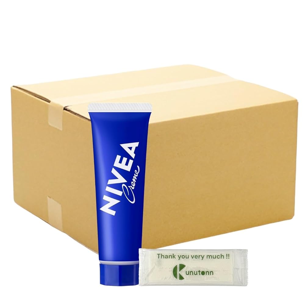 【まとめ買い 個セット】 花王 ニベア スキンケアクリーム チューブ 50g + Kunutonnオリジナルロゴ入り..