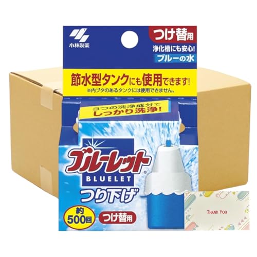 【まとめ買い 18個セット】 ブルーレット つり下げ トイレタンク 芳香洗浄剤 詰め替え用 30g + Kunutonnオリジナルロゴ入りe おまけ付
