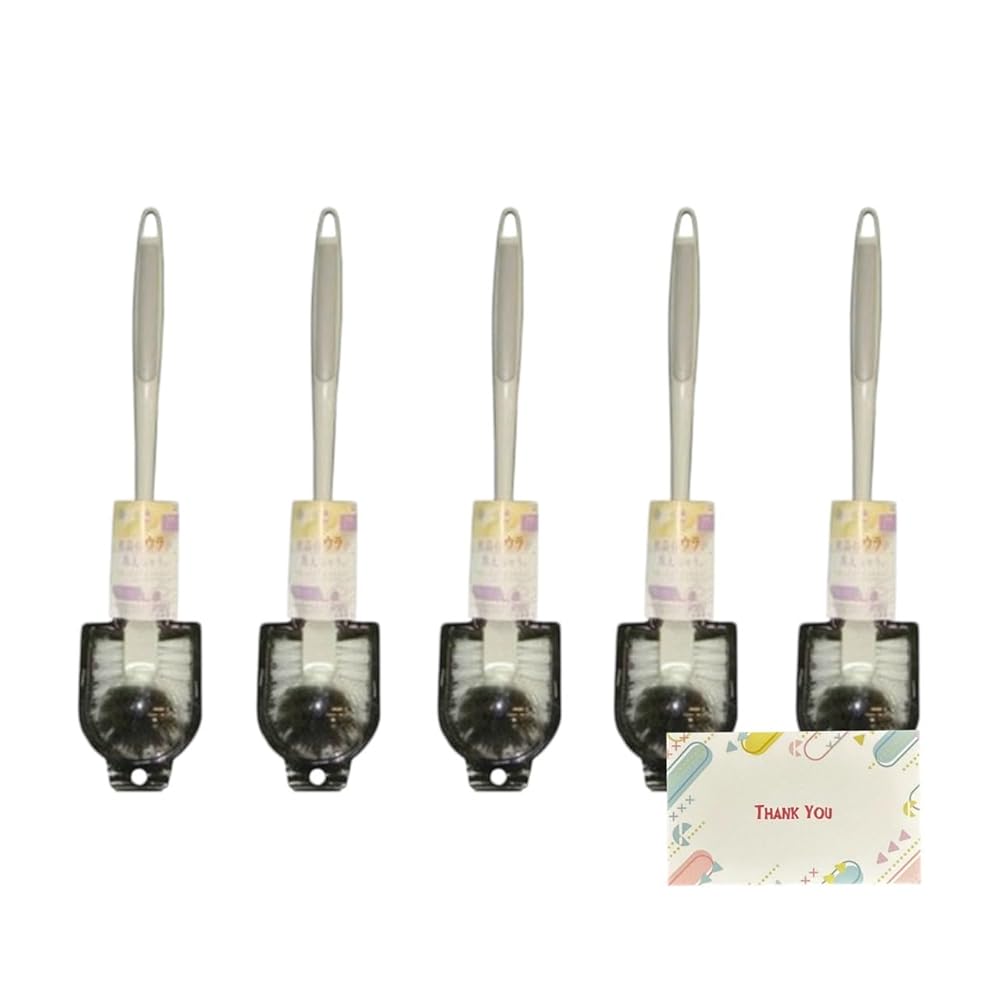 楽天日本アクト株式会社　楽天市場店[まとめ買い] キクロン エディ ウラあらいブラシ トイレブラシ 1本 + Kunutonnオリジナルロゴ入りeおまけ付 5個セット