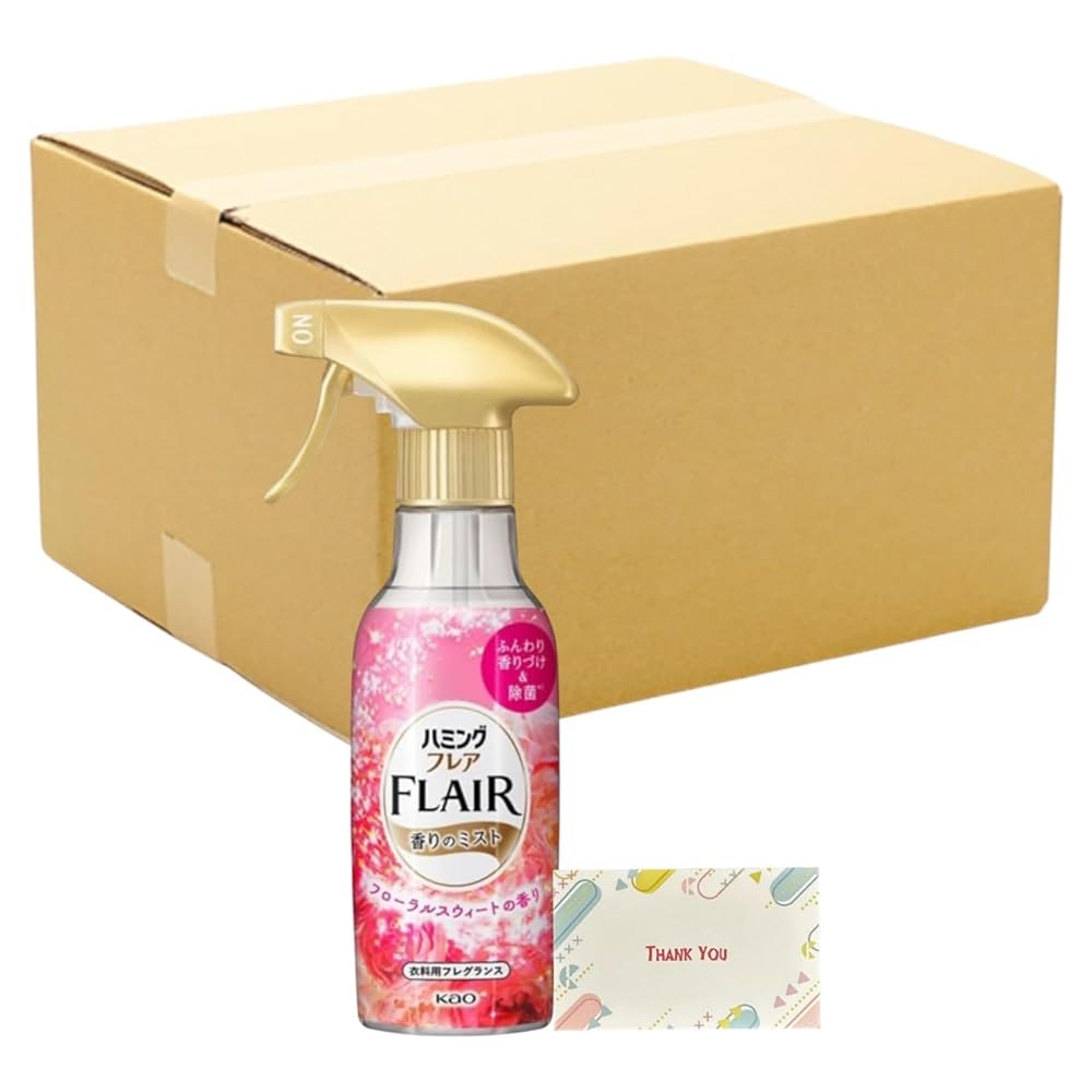 フレアフレグランスミスト フローラル&スウィートの香り 本体 270ml + Kunutonnオリジナルロゴ入りeおまけ付