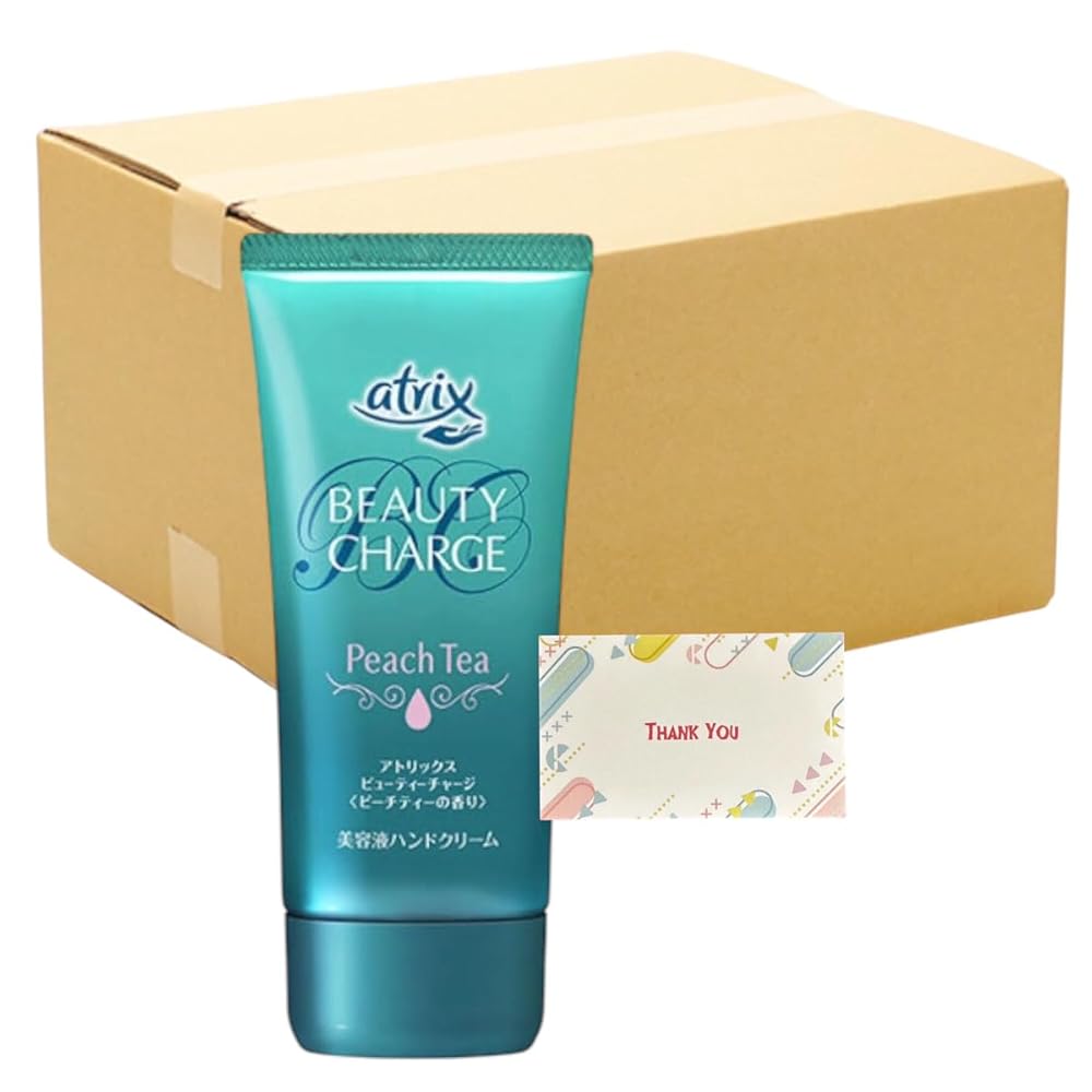 【まとめ買い 個セット】花王 アトリックス ビューティーチャージ ハンドクリーム ピーチティーの香り ..