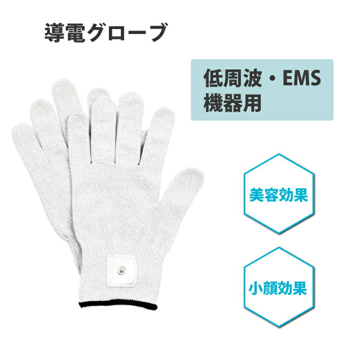 導電グローブ フリーサイズ 低周波 ems グローブ 低周波マッサージ 電気マッサージ エステ用品 美容グッズ 手袋 美容 美肌 小顔 機器用 エステ 健康 エステサロン 二重顎 しみ たるみ リフトアップ ウエスト 二の腕 ヒップ 太もも ふくらはぎ 交換用 1000円ポッキリ 送料無料