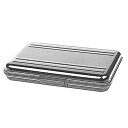 【アルミ製で安心設計】 SDカードケース アルミ メモリー カードケース マイクロSDカード microSDカード SDカード マイクロSDカード シルバー T...