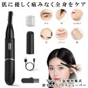 【 急速 充電式 TYPE-C 】 眉毛シェーバー フェイスシェーバー 眉毛 シェーバー メンズ レディース 女性 顔 替え刃 付き 眉毛カッター 顔そり 電動...