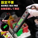 【設定が不要】 検電器 ペン型 電圧 電圧計 車 故障 電流計 電圧測定器 通電 導通 テスター 抵抗 ゼロテスター サーキットテスター 検電ドライバー アナログテスター 通電チェッカー 検電テスター チェッカー 測定(4)