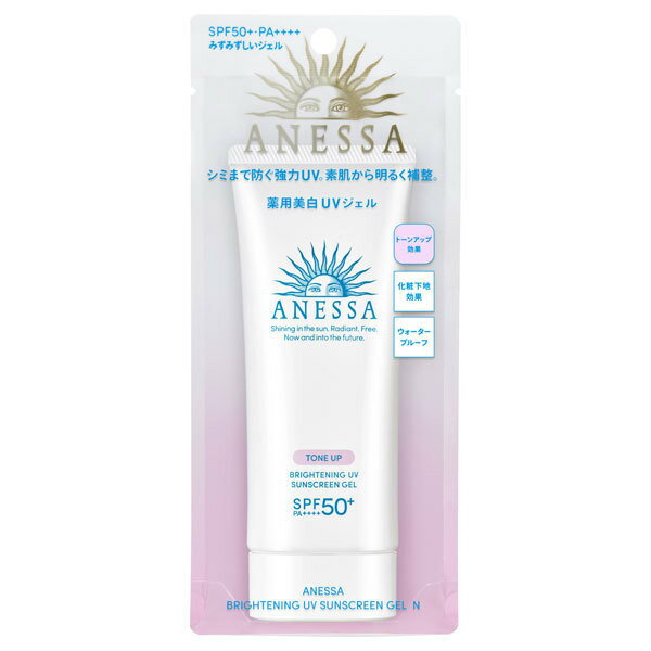 アネッサブライトニングUVジェルNSPF50+PA++++本体90gフルーティーフローラルの香り