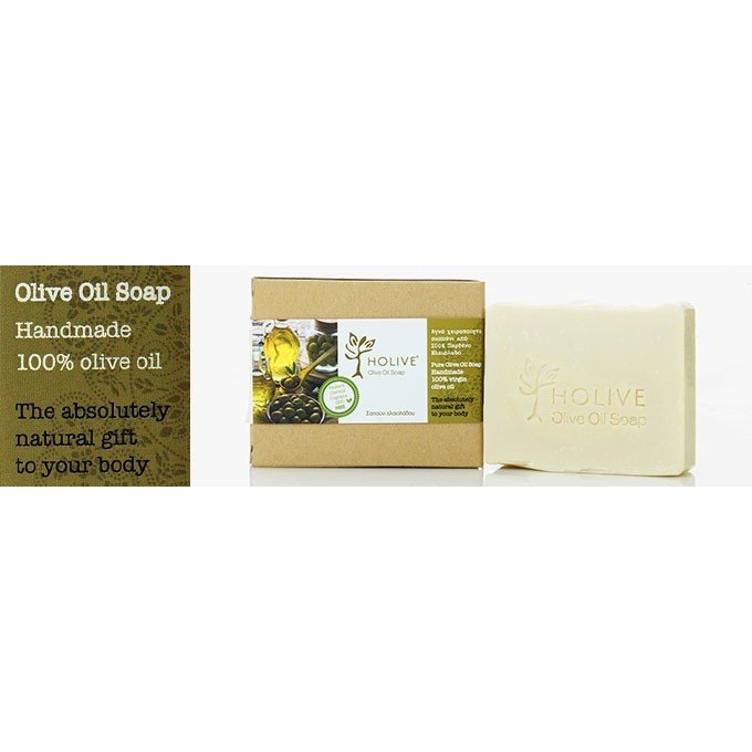 【ラスト1個!】石鹸 せっけん ギリシャ産 エキストラバージンオイル100% CLASSIC WHITE Natural 100% olive oil soap