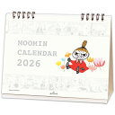 ムーミン リトルミイ 卓上カレンダー 2026