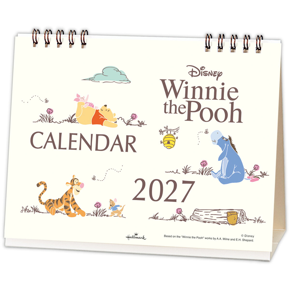 ディズニー くまのプーさん 卓上カレンダー 2027 Winnie the Pooh