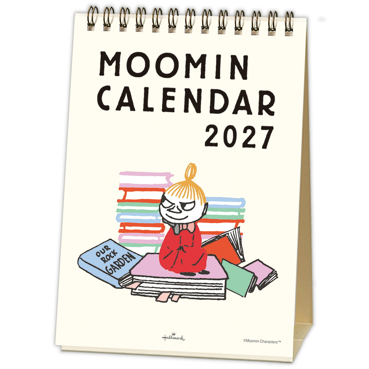 リトルミイ 2027 ムーミン 縦型 卓上カレンダー