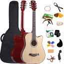 アコースティックギター 初心者セット 13点セット アコギ ギター セット guitar set 子ども 女性 弦高