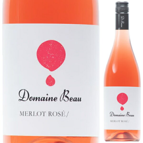 2021 ドメーヌ ボー メルロー ロゼ 750ml 白 辛口 Domaine Beau MERLOT ROSE トレボー 富山県 日本ワイン