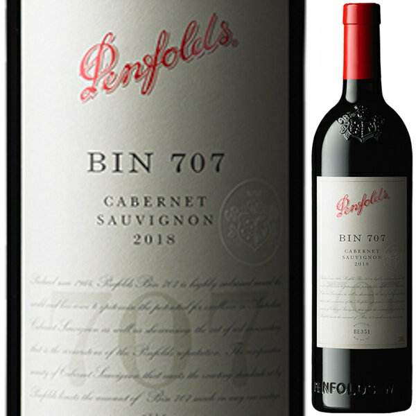 2018 ڥե륺 ӥ 707 ٥ ˥ 750ml Ȣ  եܥǥ Penfolds Bin 707 Cab...