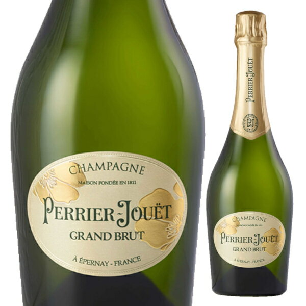 送料無料 ペリエ ジュエ グラン ブリュット 並行品 750ml 箱なし 白 辛口 泡 perrier jouet grand brut シャンパン スパークリングワイン シャンパーニュ フランス