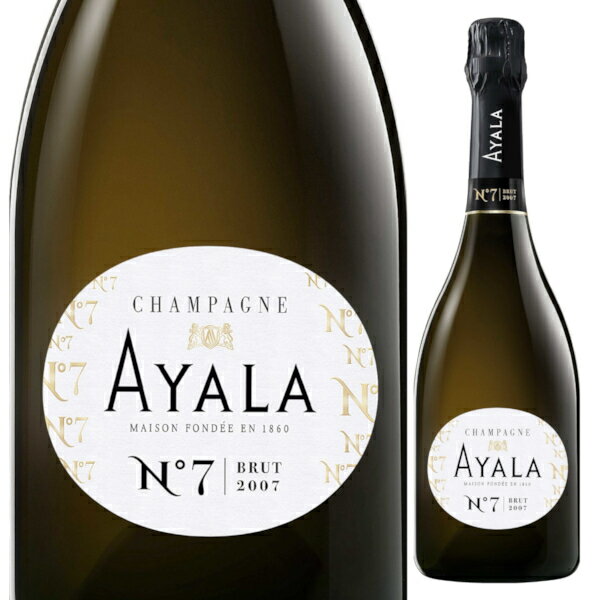 2007 Vp[j A RNV A No.7 750ml Ȃ Ki ubg  h A Champagne AYALA Brut Nature Vp Xp[NOC Vp[j tXyꕔn͏z