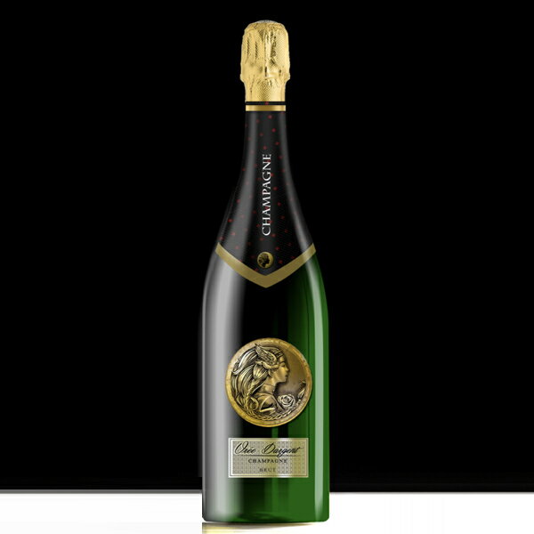 オヘー ダジャン ブリュット グリーン 750ml 正規品 箱なし 白 辛口 泡 Orée Dargent Brut シャンパン スパークリングワイン フランス ナイト系 ラウンジ クラブ 贈り物 プレゼント【送料無料※一部地域は除く】