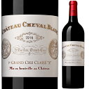 クール便発送2014 シャトー シュヴァル ブラン 750ml 赤 Chateau Cheval blanc フランス ボルドー サン テミリオン 第1特別級A 赤ワイン ビンテージワイン バックヴィンテージ グランヴァン Grand Vin【送料無料※一部地域は除く】