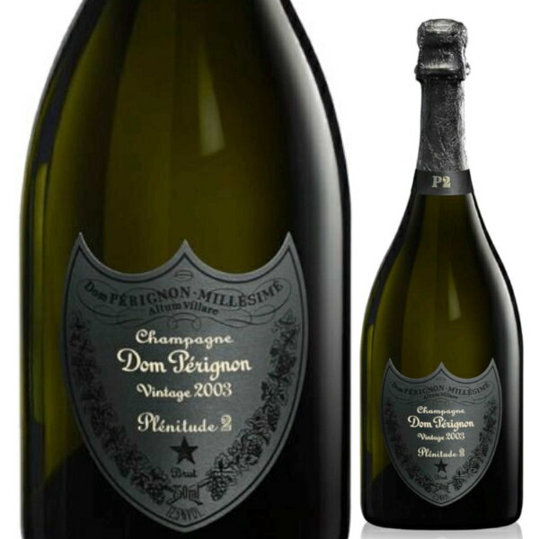 2003 h yj Be[Wvj`[h 2 si 750ml   A moet et chandon Dom Perignon Vintage 2003 Plenitude 2 hy P2 Vp Xp[NOC Vp[j tXyꕔn͏z