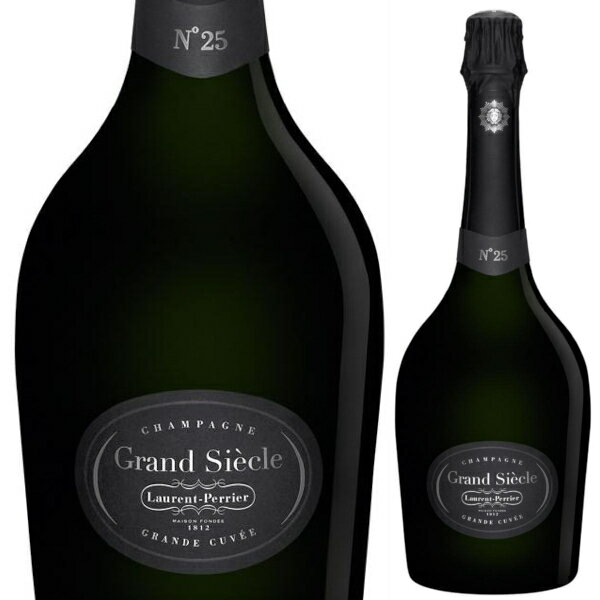 送料無料 ローラン ペリエ グラン シエクル NO.25 750ml 正規品 箱なし 白 辛口 泡 laurent Perrier GRAND SIECLE シャンパン スパークリングワイン シャンパーニュ フランス【送料無料※一部地域は除く】