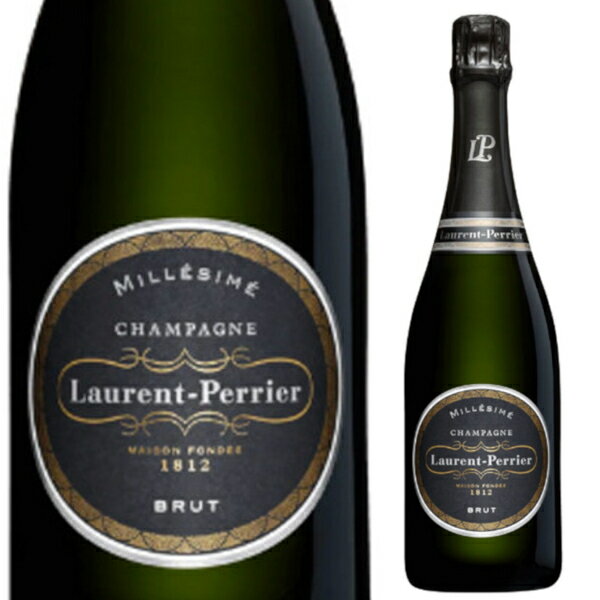 2012 ローラン ペリエ ブリュット ミレジメ 750ml 正規品 箱なし 白 辛口 泡 laurent Perrier BRUT MILLESIME シャンパン スパークリングワイン シャンパーニュ フランス【送料無料※一部地域は除く】