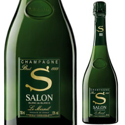 1999 サロン ブラン ド ブラン ル メニル 750ml 箱なし 白 辛口 泡 Salon Blanc de Blancs Le Mesnil delamotte ドゥラモット シャンパン スパークリングワイン シャンパーニュ フランス【送料無料※一部地域は除く】