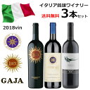 送料無料 イタリア 銘醸ワイナリー 3本セット サッシカイア ルーチェ ガヤ バローロ 2018 750ml 赤 フルボディ 赤ワイン 飲み比べ イタリア 母の日 父の日 お中元 お歳暮 贈り物【送料無料※一部地域は除く】