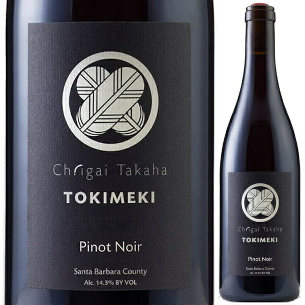 2017 Vg[ CKC^Jn gLL sm m[ T^o[o JEeB 750ml  t{fB ԃC Ch.igai Takaha TOKIMEKI Pinot Noir Santa Barbara County T^o[o JtHjAB AJOyꕔn͏z