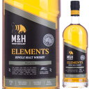 M&H エレメンツ ピーテッド 700ml 46度 正規品 箱入 Elements Peated シングルモルト ウイスキー サイズ イスラエル【送料無料※一部...